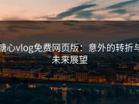 糖心vlog免费网页版：意外的转折与未来展望