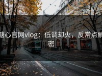 糖心官网vlog：低调却火，反常点解密