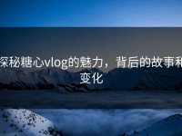 探秘糖心vlog的魅力，背后的故事和变化