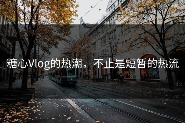 糖心Vlog的热潮，不止是短暂的热流